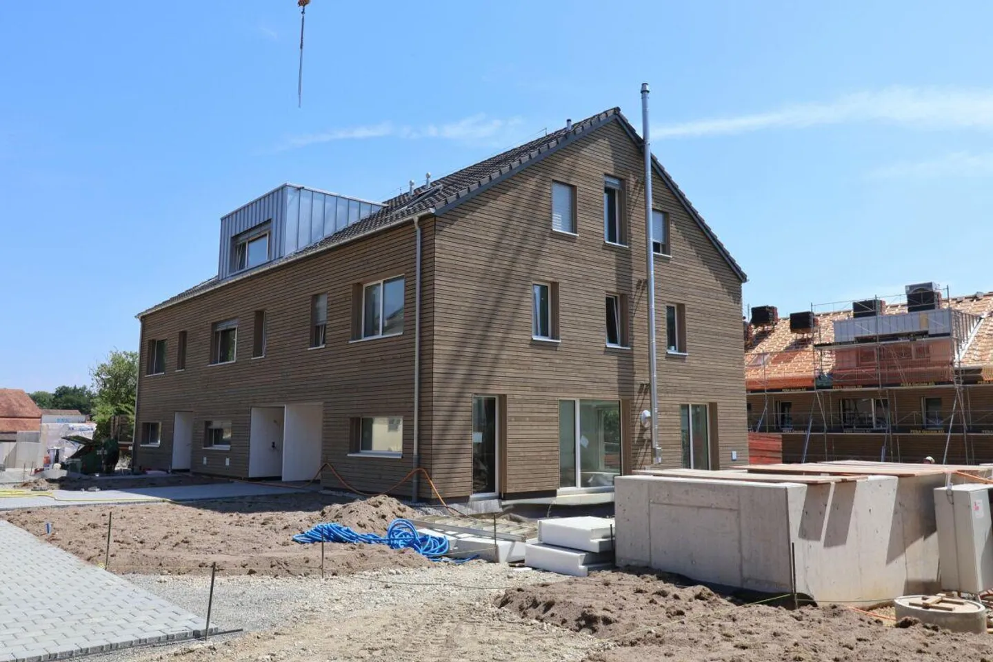 Neubau Doppel- und Reihen-EFH nähe Altstadt und Rhein, nur noch wenige Häuser verfügbar - Foto 1 von 13