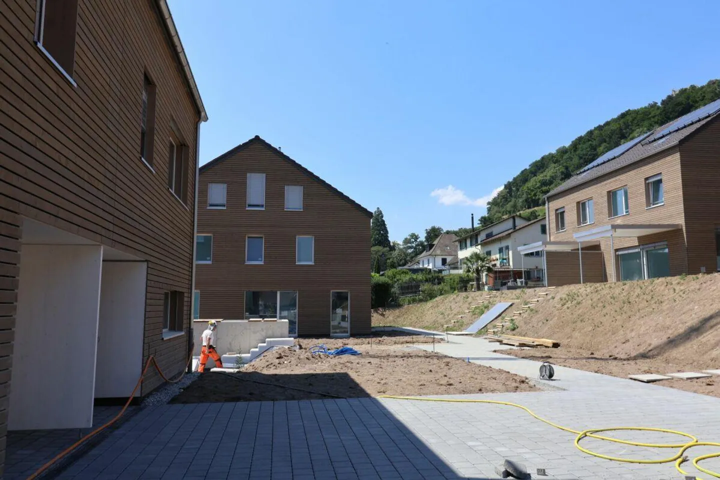 Neubau Doppel- und Reihen-EFH nähe Altstadt und Rhein, nur noch wenige Häuser verfügbar - Foto 2 von 13