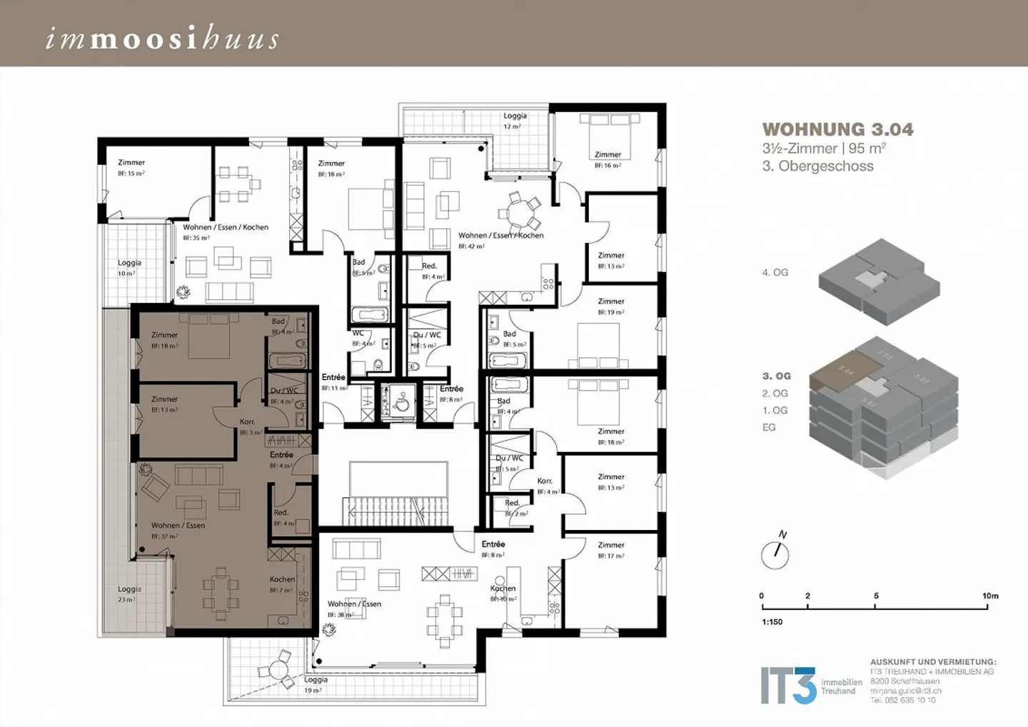 Splendido appartamento di 3.5 locali a Weisslingen - Foto 10 di 10