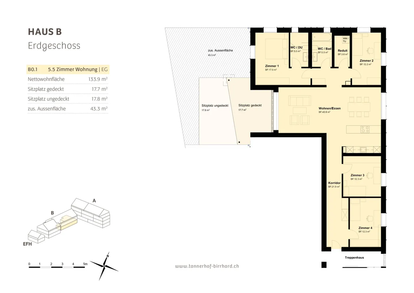 Bright 5.5 Room Condominium with Large Seating Area - Photo 9 of 12