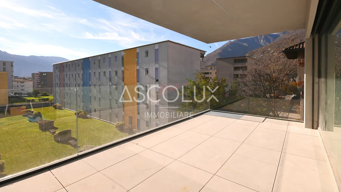 MODERNO appartamento di 3.5 locali in nuova costruzione  | MODERNE 3,5-Zimmer-Wohnung in neuer Überbauung   - Foto 2 von 6