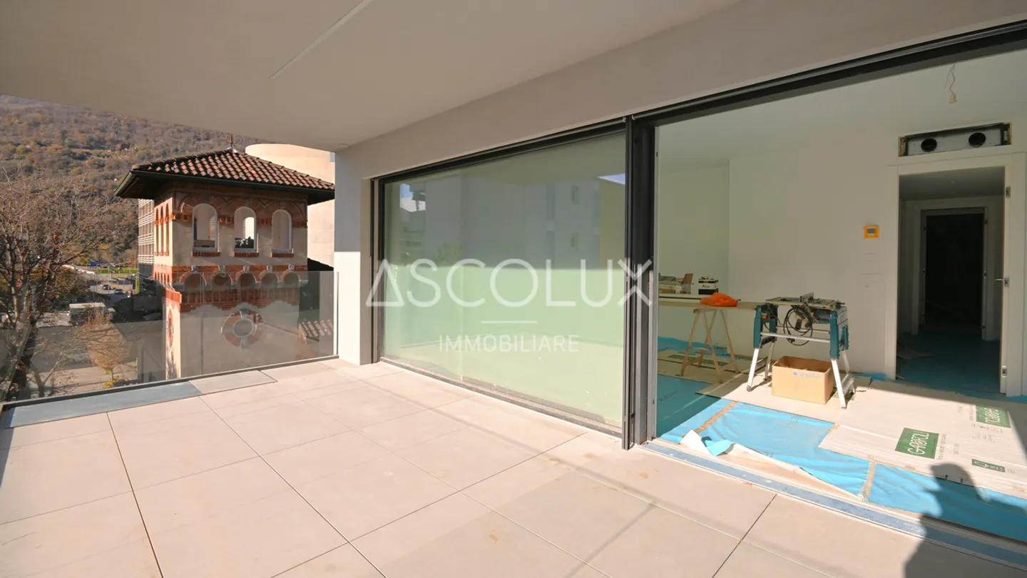 MODERNO appartamento di 3.5 locali in nuova costruzione  | MODERNE 3,5-Zimmer-Wohnung in neuer Überbauung   - Foto 3 von 6