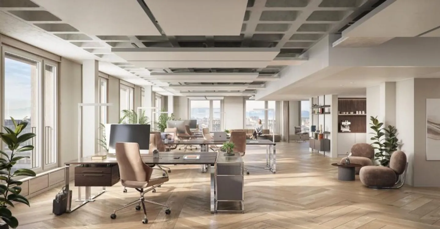 1,550 m² of offices facing Cornavin station, divisible by floor? Unique opportunity on the Geneva market - Photo 2 of 3