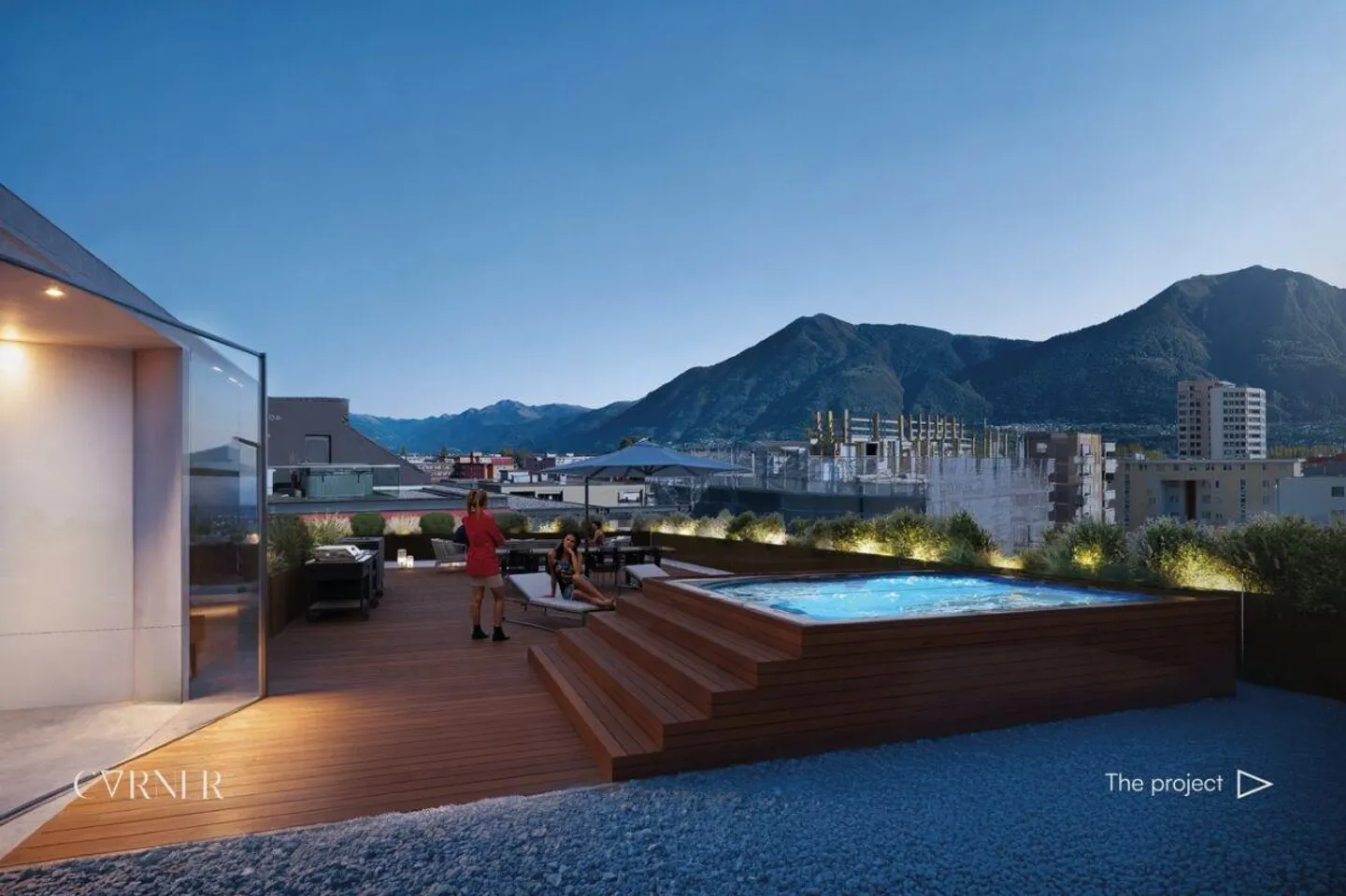 Appartement en Attique 5.5 avec Grande Terrasse – Nouvelle Résidence Corner - Photo 1 sur 7
