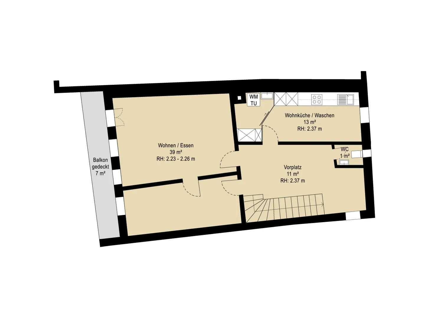 Spacious Old Town Maisonette with Private Entrance - Photo 7 of 8