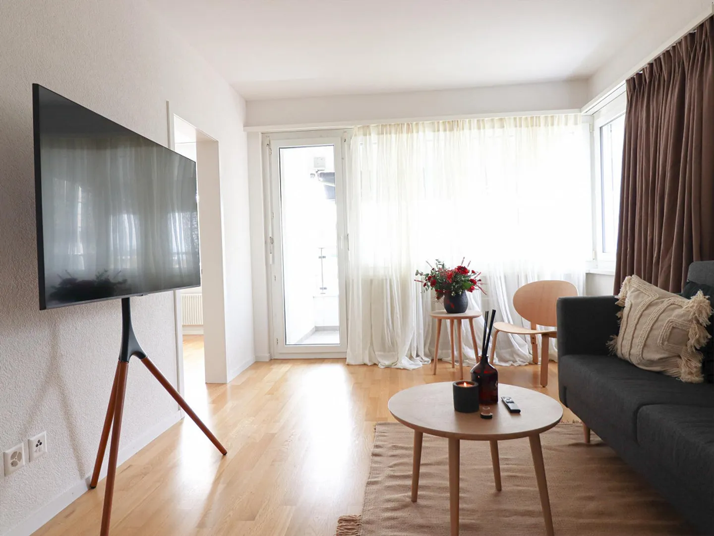 Furnished 3.5 room apartment on the ground floor - Photo 1 of 11