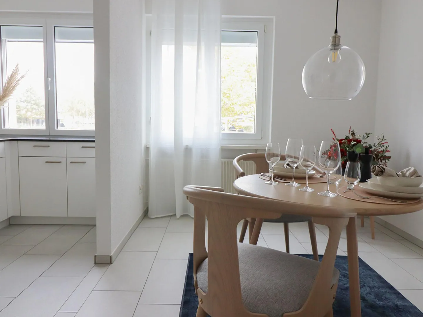 Furnished 3.5 room apartment on the ground floor - Photo 9 of 11