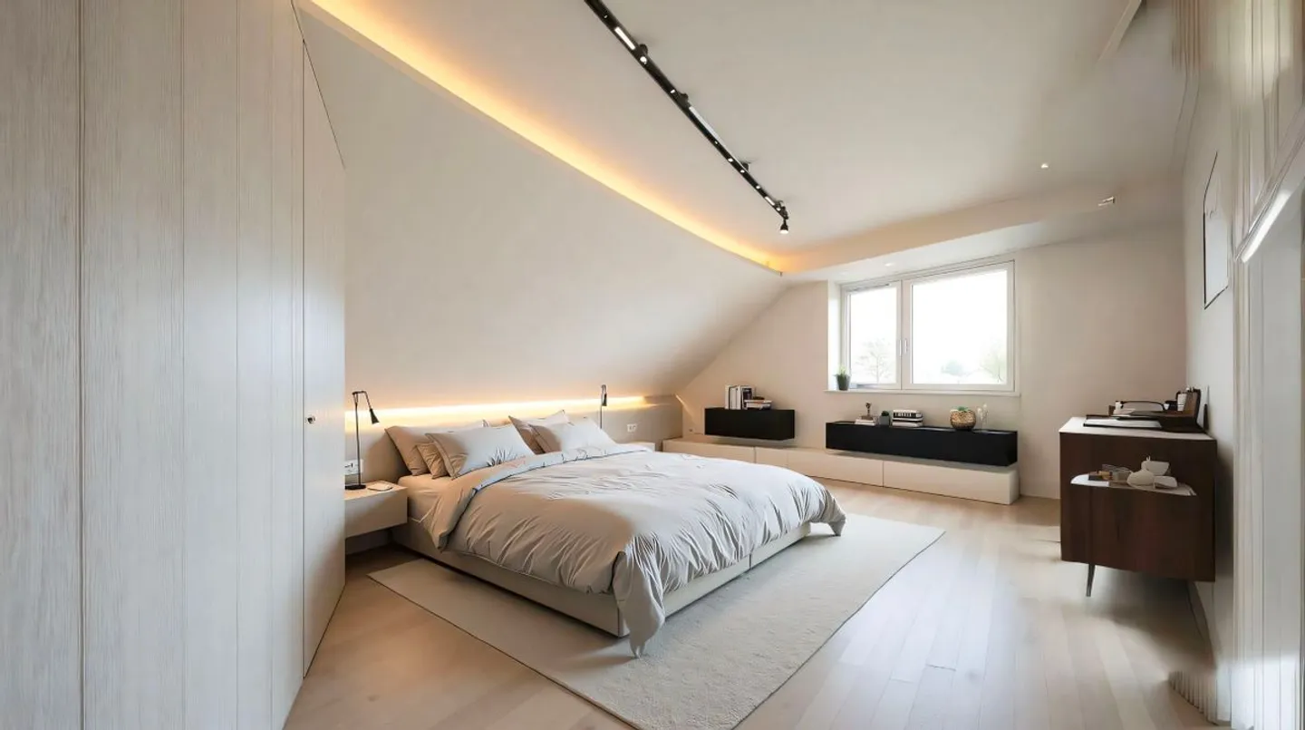 New penthouse with loggia in Domdidier - Photo 8 of 13