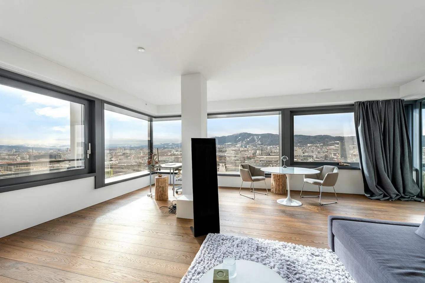 Skyline Wohnung in Zürich - Foto 10 von 13