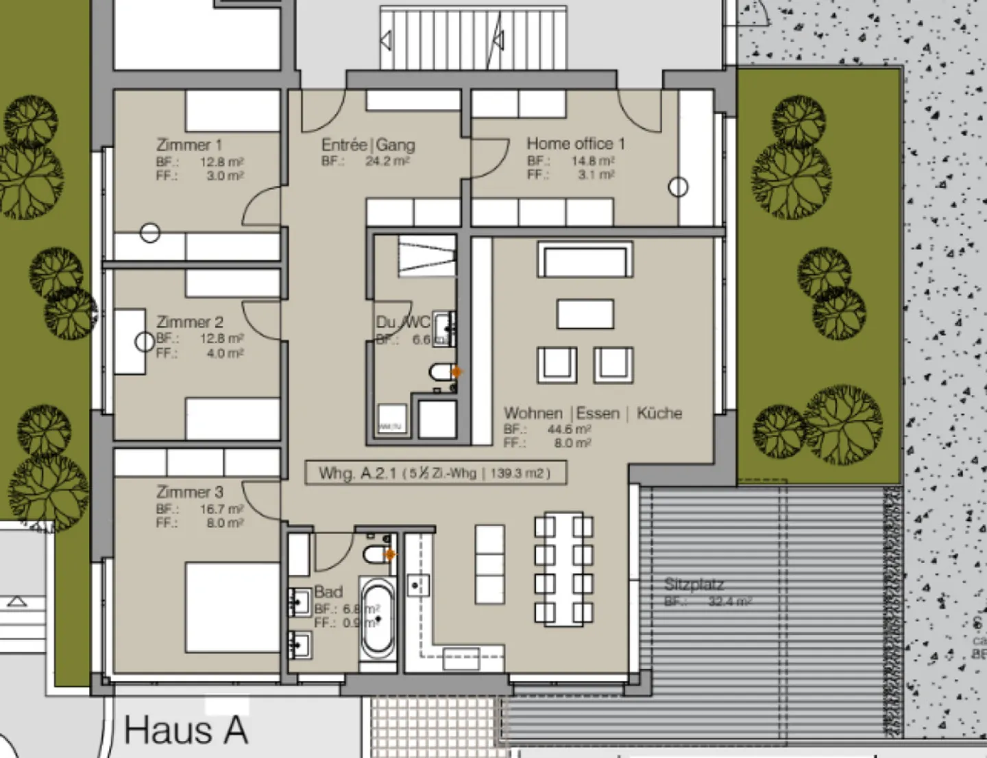 Maisonette apartment with separate home office: A3.2 - Photo 4 of 38
