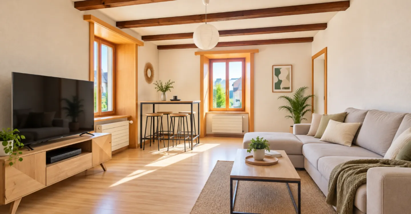 Pretty 2-room apartment in the heart of La Brévine - Photo 2 of 5