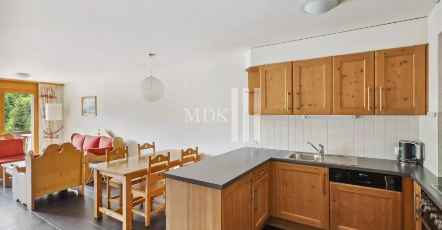 Charming Apartment in Val-d'Illiez - Photo 1 of 10