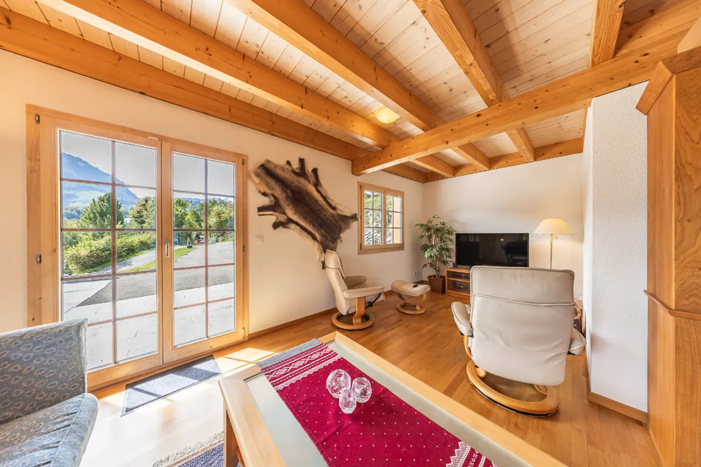 Généreux chalet au calme et avec vue panoramique - Foto 4 di 13