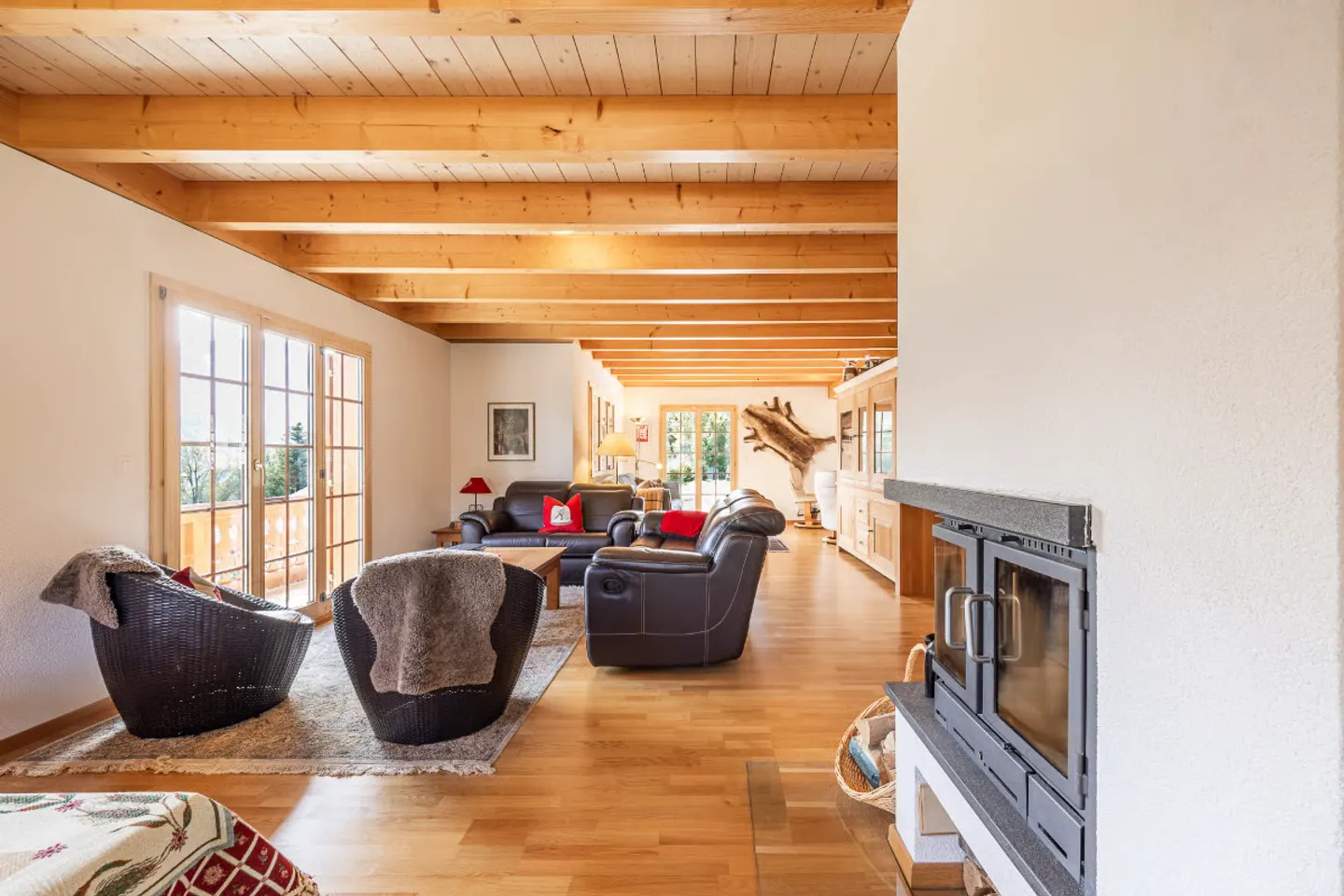 Généreux chalet au calme et avec vue panoramique - Foto 6 di 13