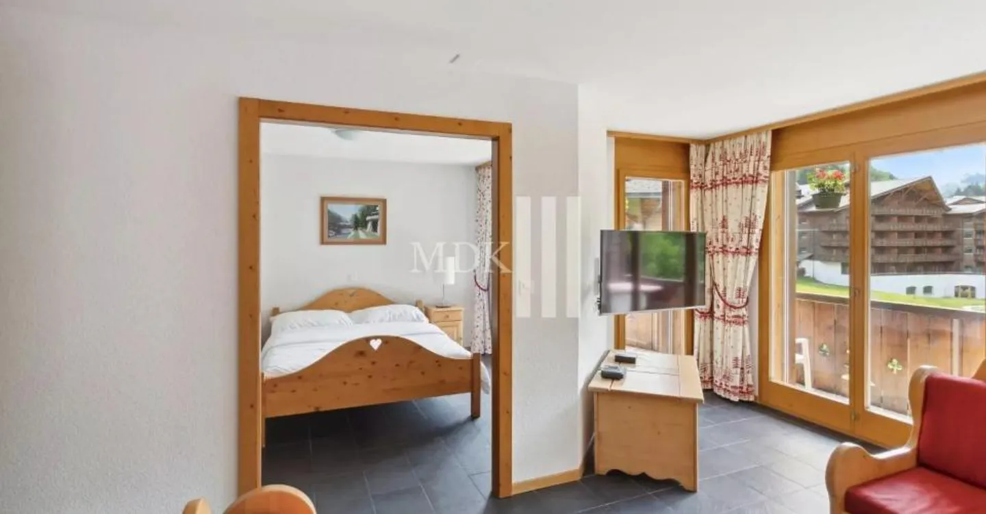 Charming Apartment in Val-d'Illiez - Photo 8 of 10