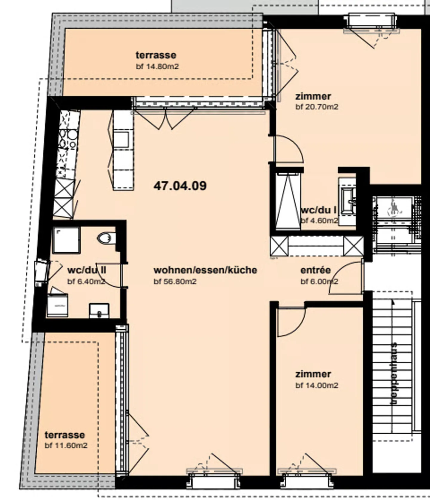 3.5-room penthouse apartment - Photo 7 of 7
