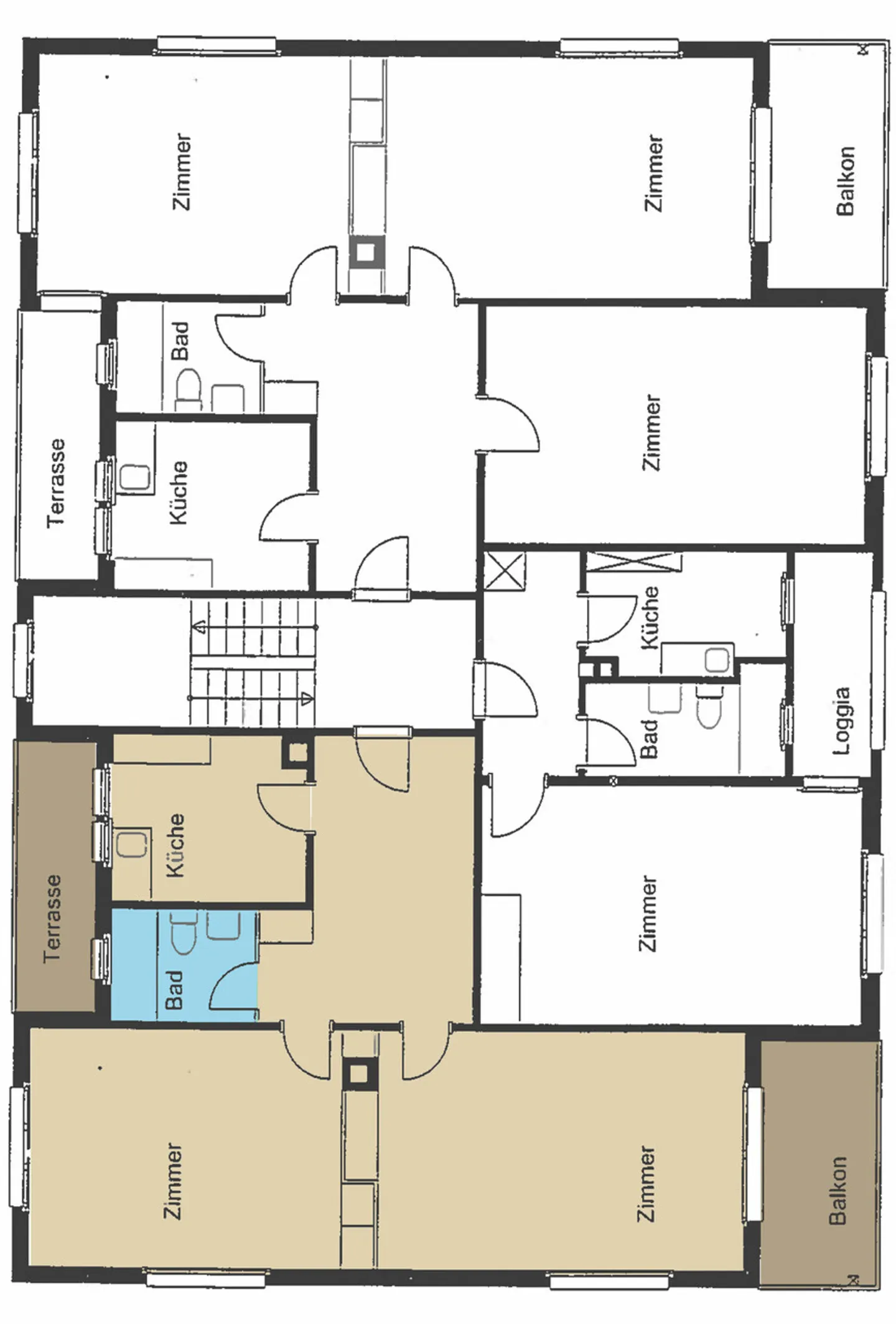 ImmoWyss -  Grosszügige 2-Zimmerwohnung im Hochparterre in Hünibach - Photo 7 sur 8