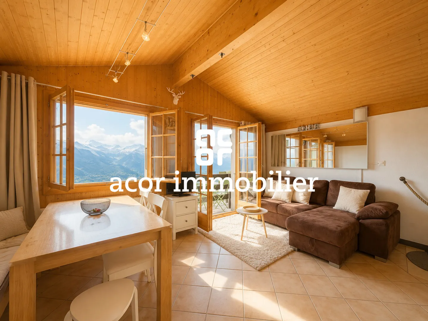 Charming semi-detached chalet of 3½ in Haute-Nendaz - Photo 6 of 11