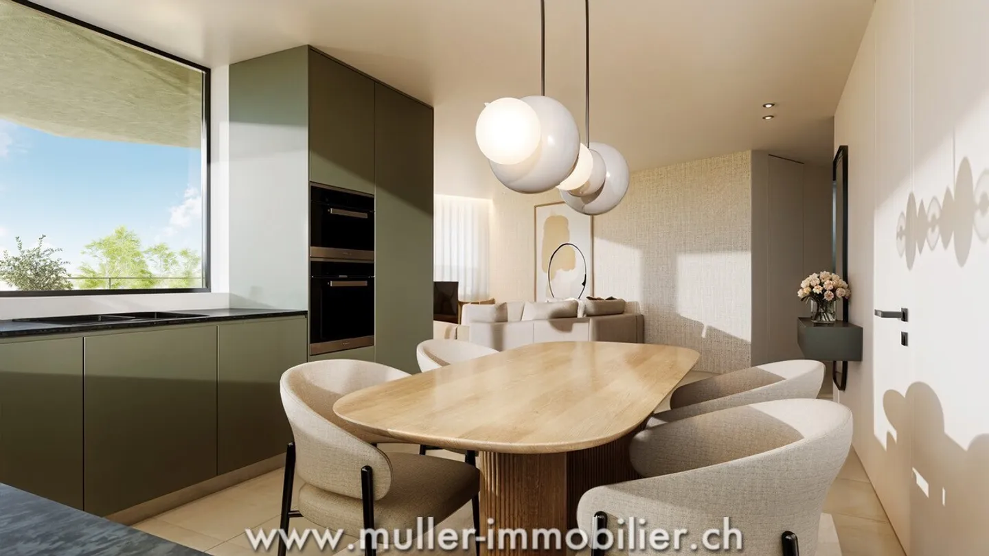 Helle Apartments in Romont, nahe Bahnhof und Geschäften - Foto 5 di 9