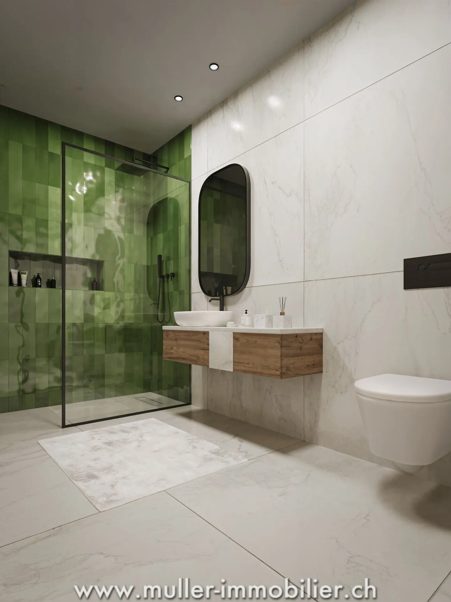 Helle Apartments in Romont, nahe Bahnhof und Geschäften - Foto 6 di 9