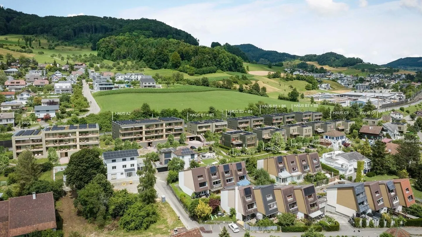 Nouveau projet de construction Gemsacker : Appartement 3.5 pièces A2-23 - Photo 6 sur 6