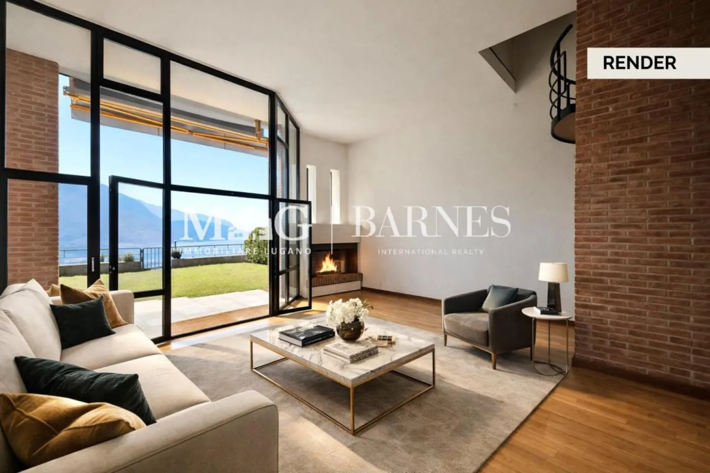 Lugano: Villa with private garden, porch and magnificent lake view - Photo 2 of 23