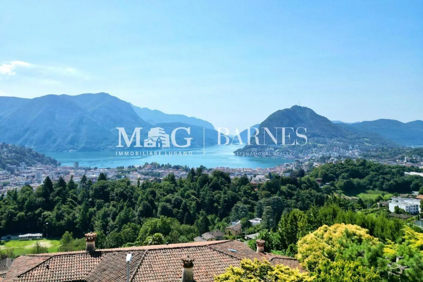 Lugano: Villa with private garden, porch and magnificent lake view - Photo 5 of 23