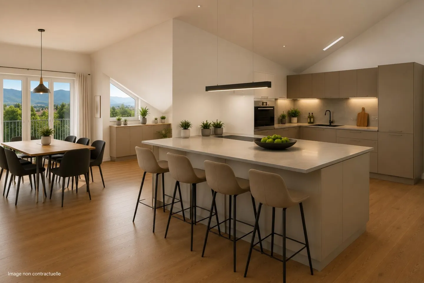 Wunderschönes Penthouse in Marchissy - Foto 1 von 8