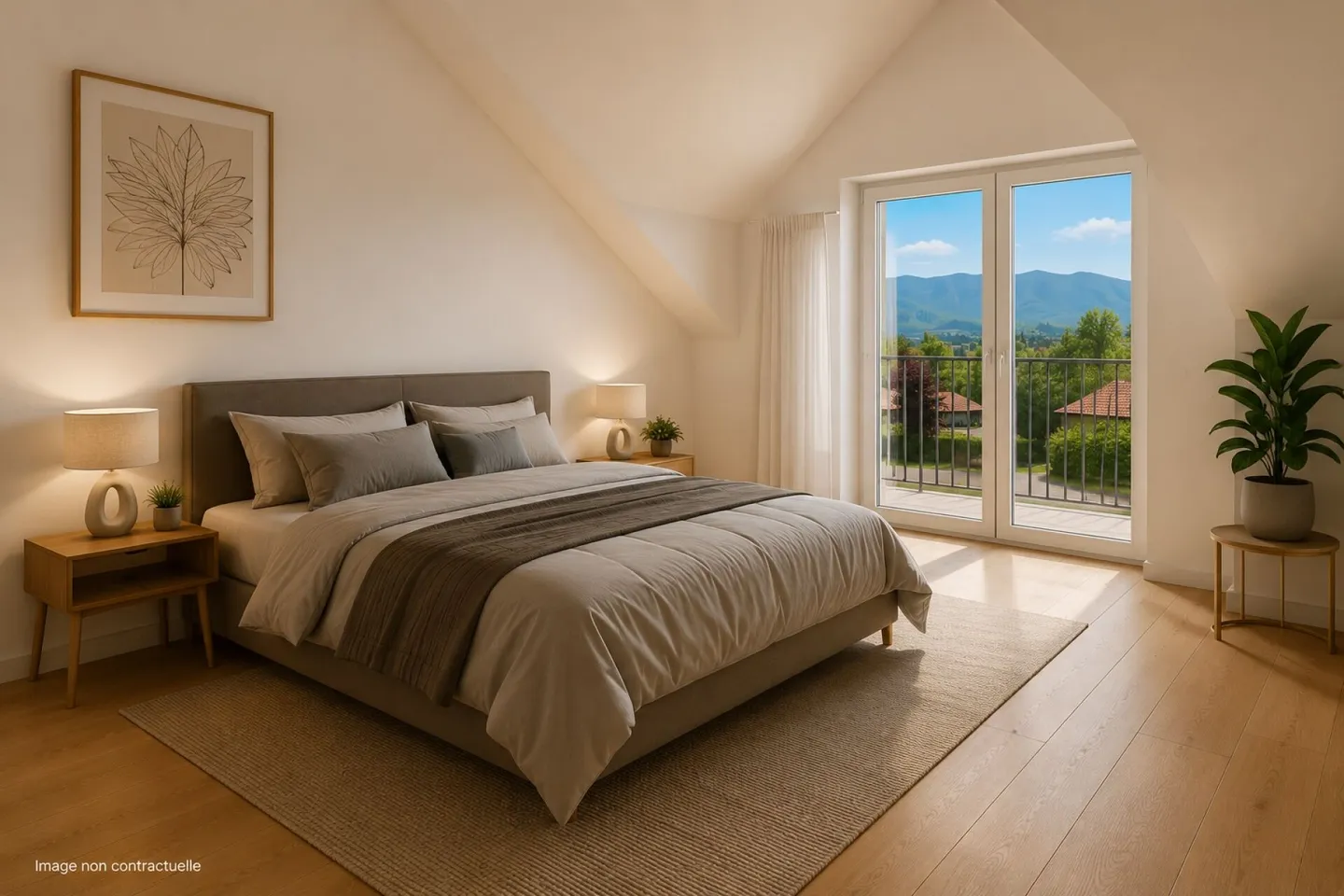 Wunderschönes Penthouse in Marchissy - Foto 2 von 8