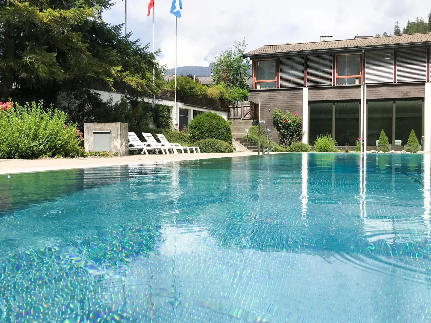 Appartamento per vacanze 1½ camere parzialmente ristrutturato al 2° piano vicino agli impianti di risalita di Laax nel 'Rancho' - Foto 15 di 15