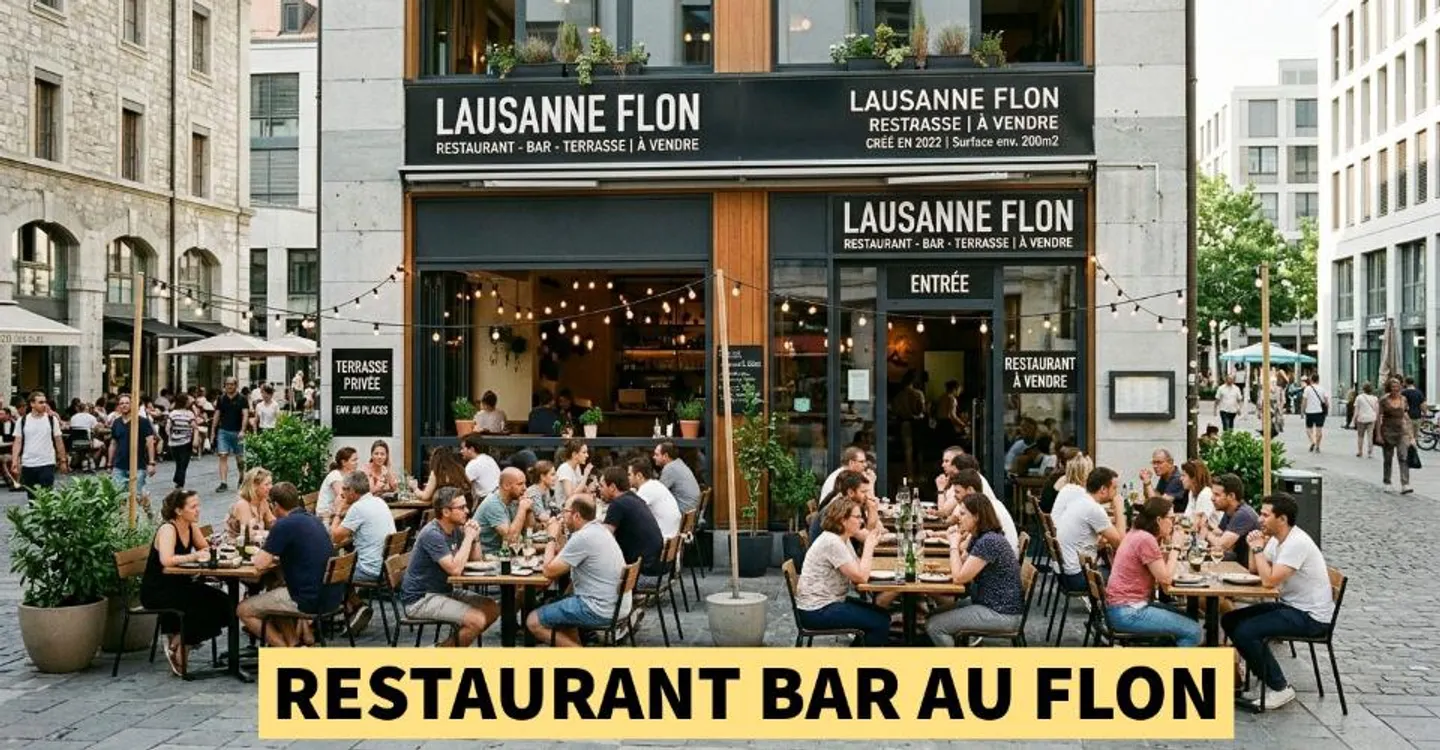 Lausanne Flon - A Vendre Bar Restaurant - Photo 1 of 1