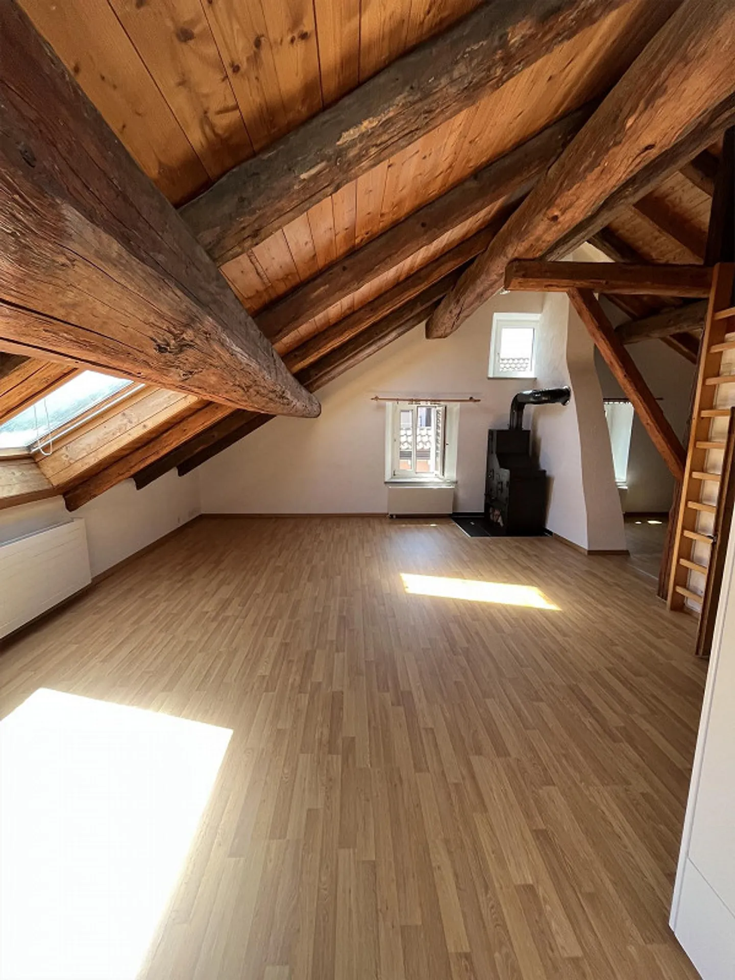 Beautiful attic apartment with Swedish stove - Photo 2 of 6