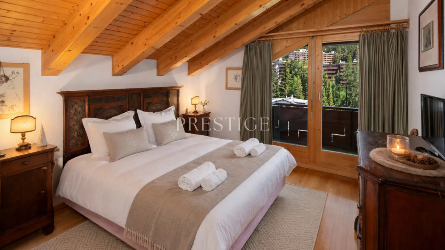 Geräumige 5½-Zimmer-Wohnung in Crans mit Blick auf den Golfplatz - Foto 8 von 16