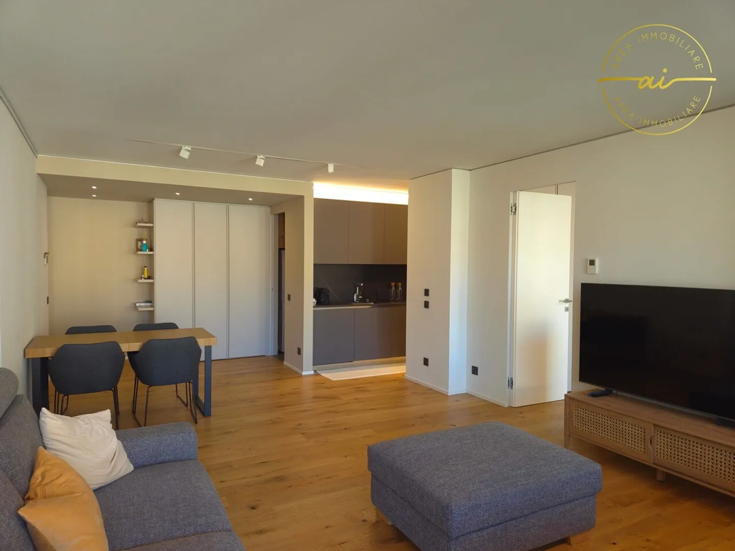 RAFFINATO APPARTAMENTO DI 3.5 LOCALI CON TERRAZZA A PARADISO - Foto 9 di 13