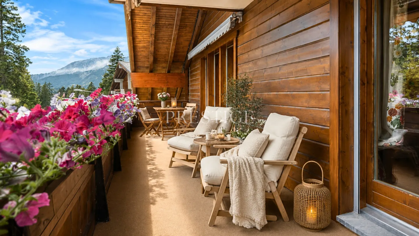 Geräumige 5½-Zimmer-Wohnung in Crans mit Blick auf den Golfplatz - Foto 13 von 16