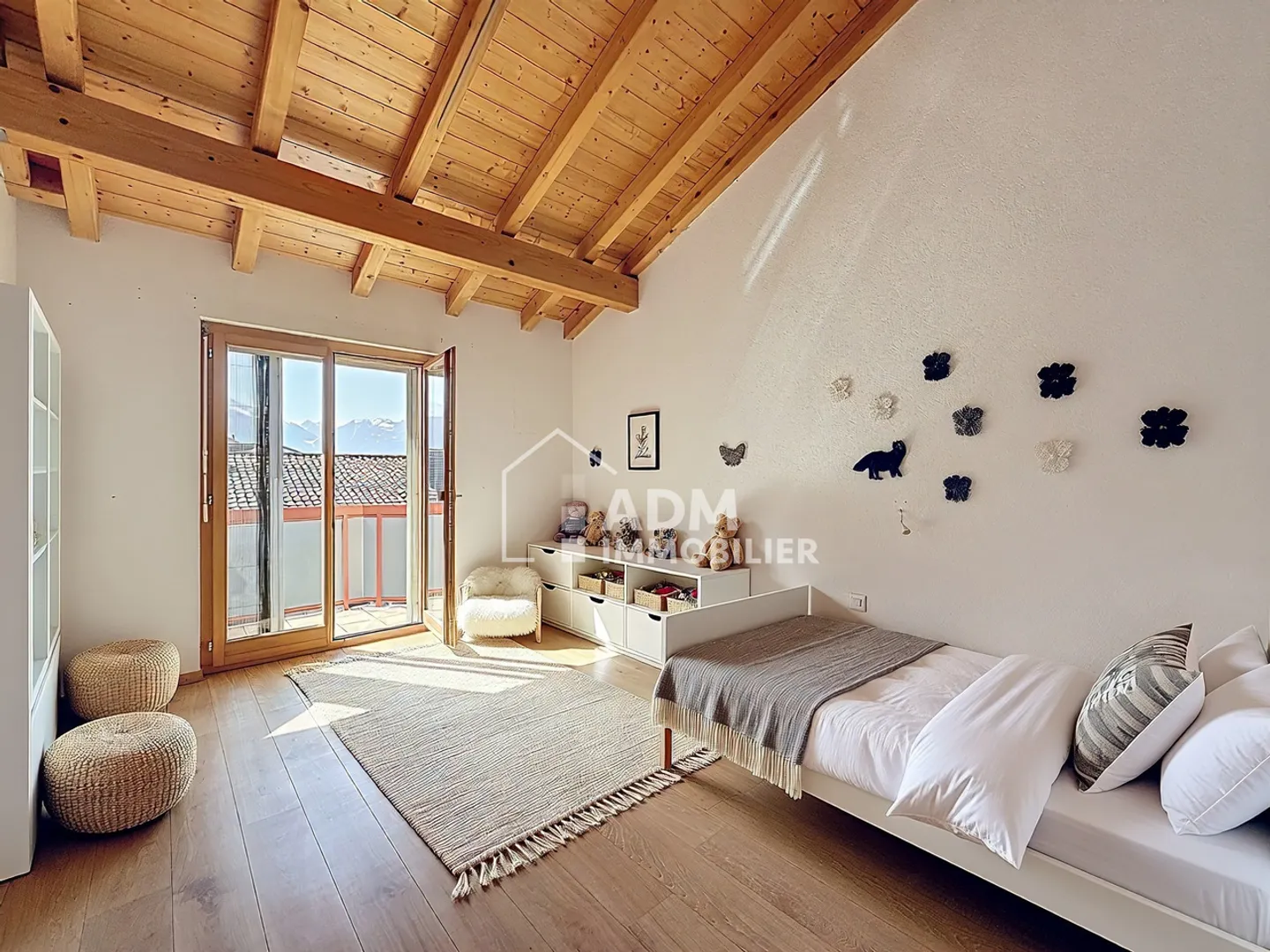 Saillon, penthouse 4.5 rooms near the thermal baths - Photo 2 of 14