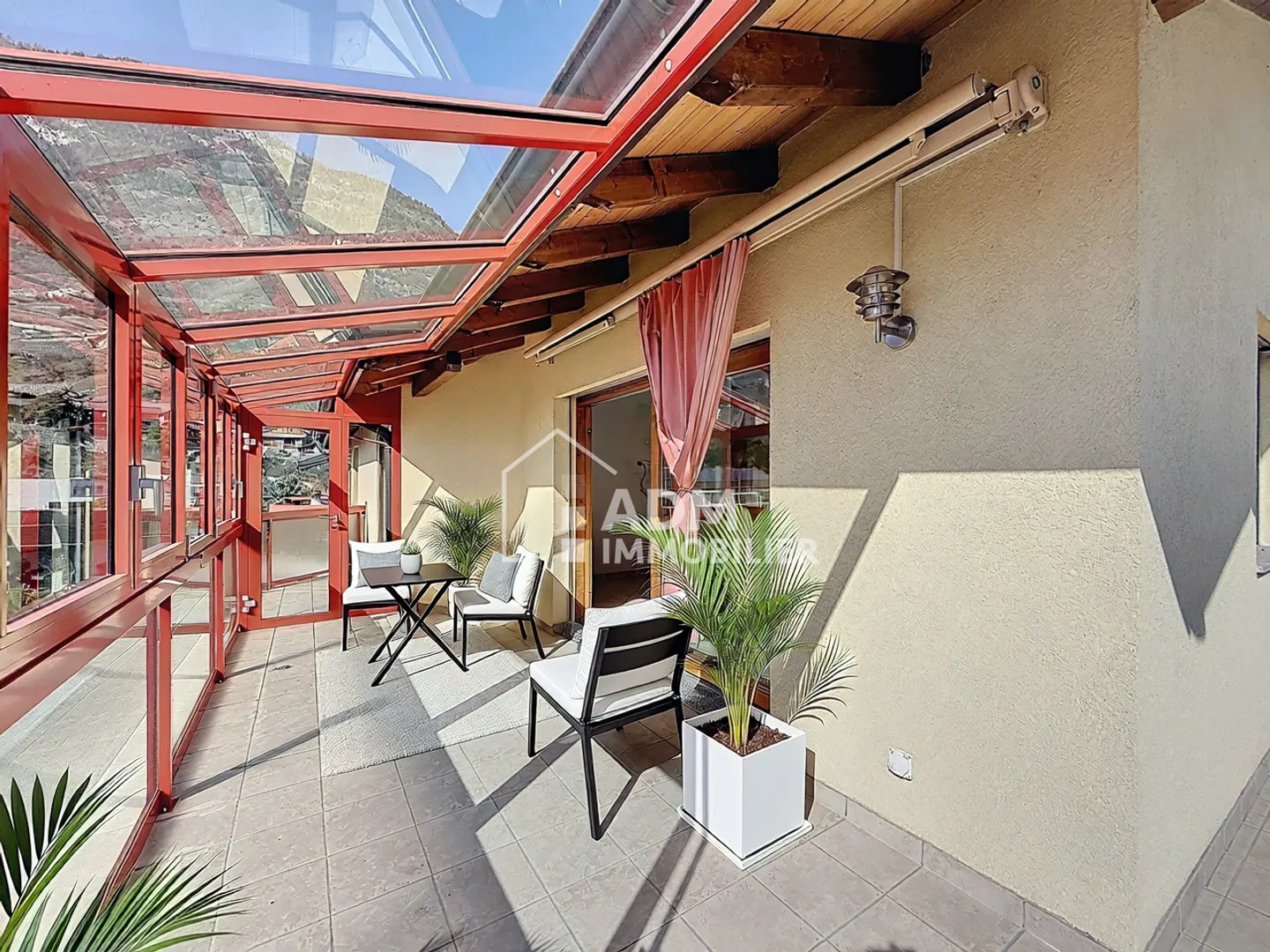 Saillon, penthouse 4.5 rooms near the thermal baths - Photo 11 of 14