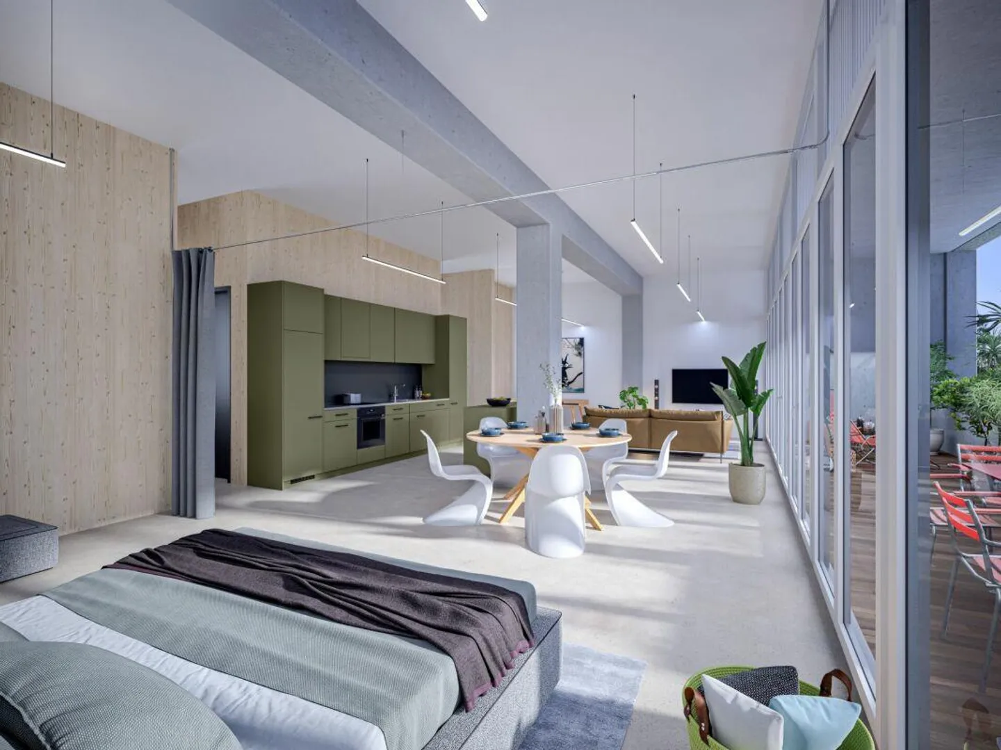 rhystäffeli - Appartement Loft de Haute Qualité pour le Confort - Photo 2 sur 8