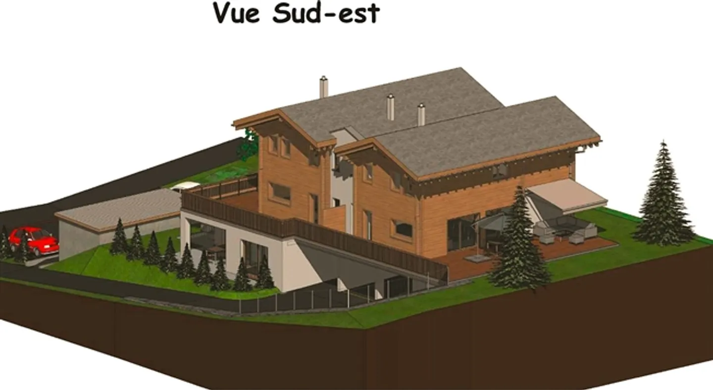 Charmantes Duplex in Evolène - Foto 1 von 13