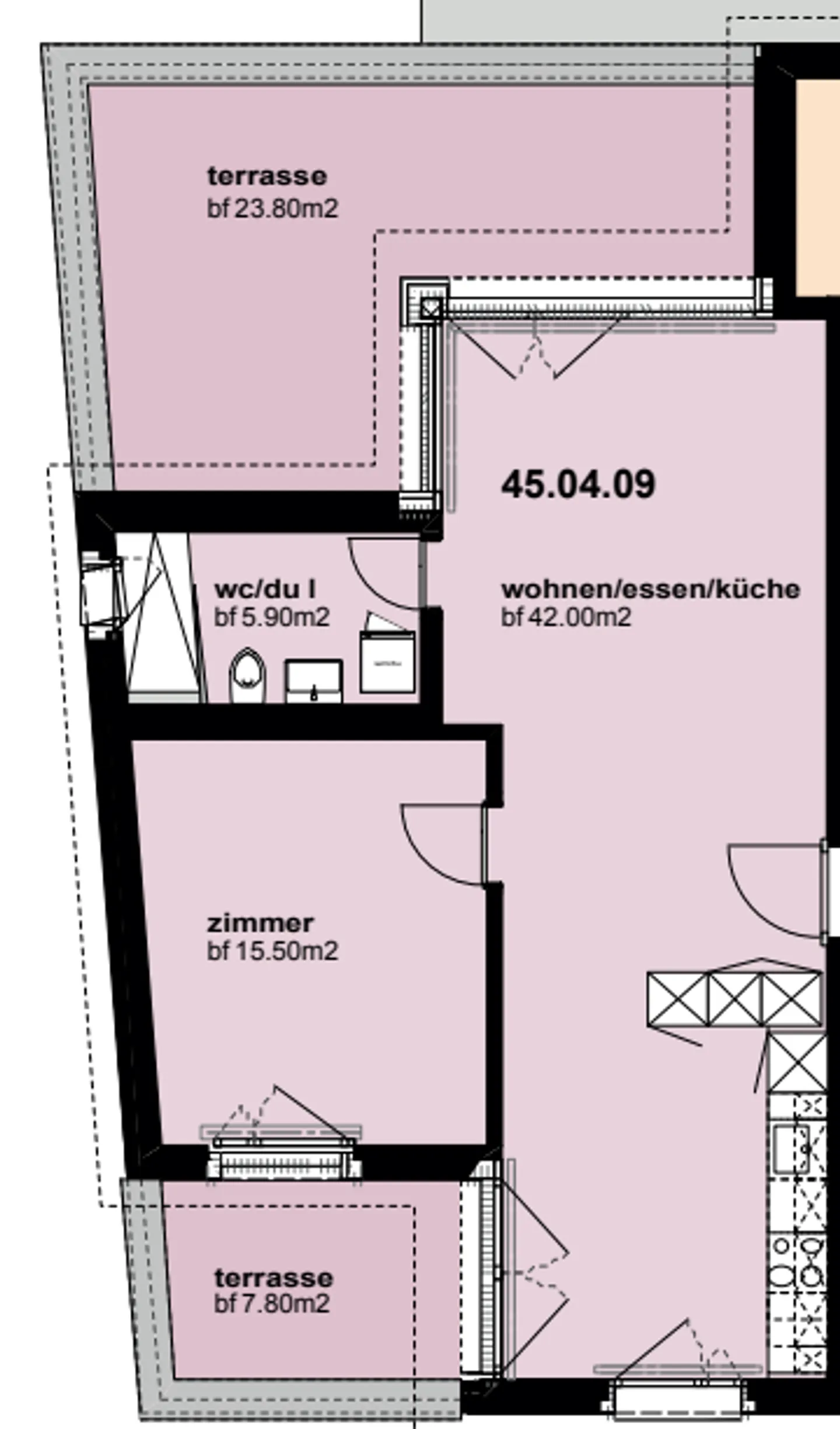 2.5 Room Penthouse Apartment - Photo 8 of 8