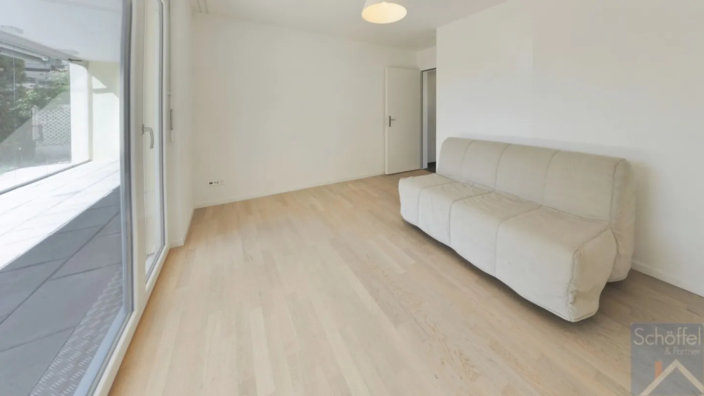 Appartamento giardino 3,5 locali - tranquillo, soleggiato, posizione centrale - Foto 7 di 12