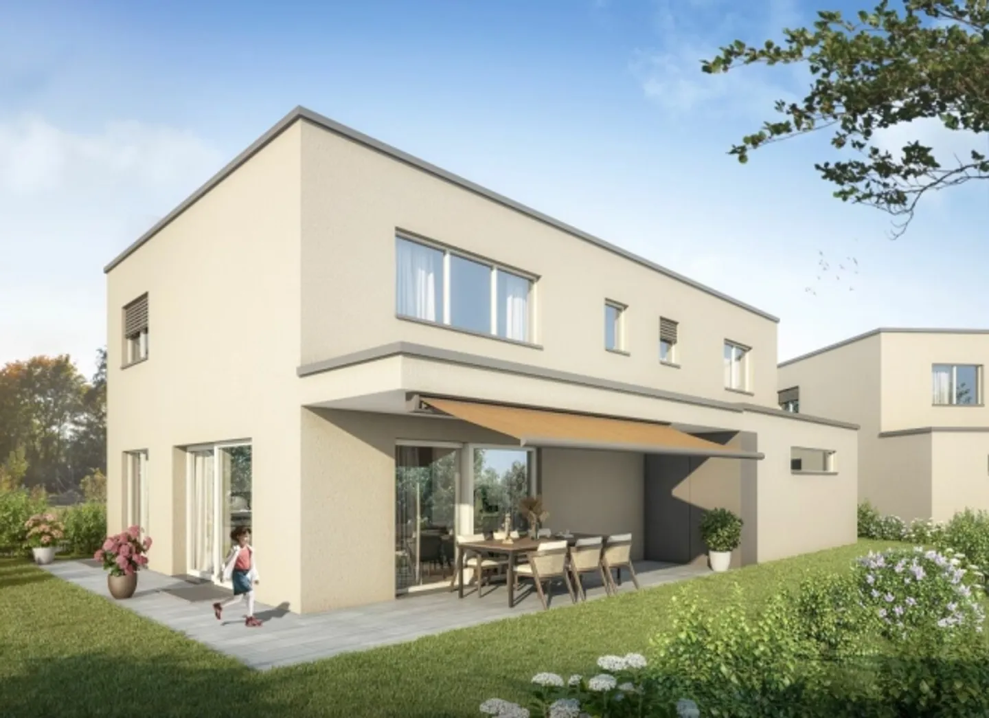 NOUVEAU CONSTRUCTION DANS LE VERT! Maisons individuelles de 6,5 pièces - Photo 1 sur 7