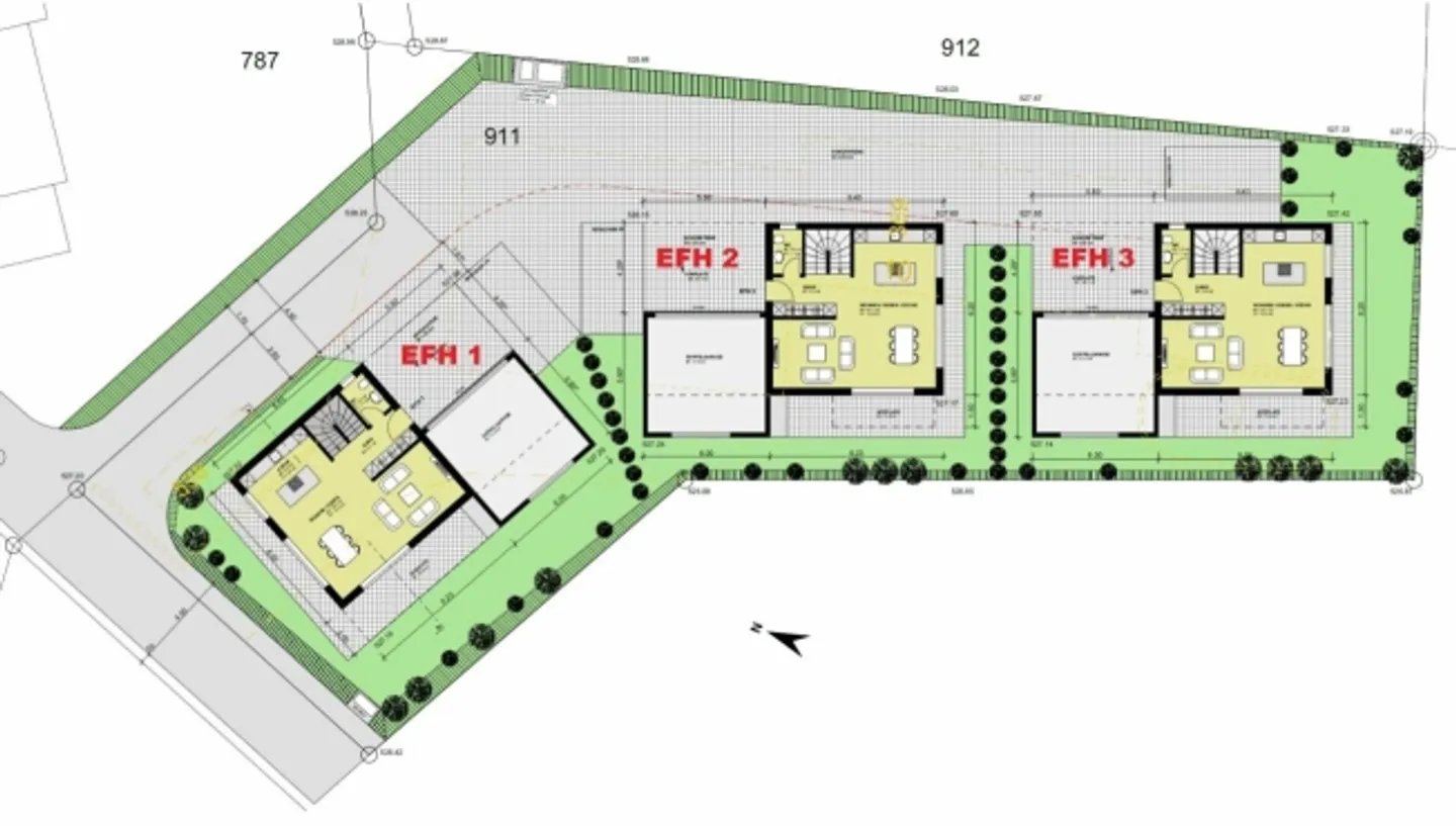 NOUVEAU CONSTRUCTION DANS LE VERT! Maisons individuelles de 6,5 pièces - Photo 6 sur 7