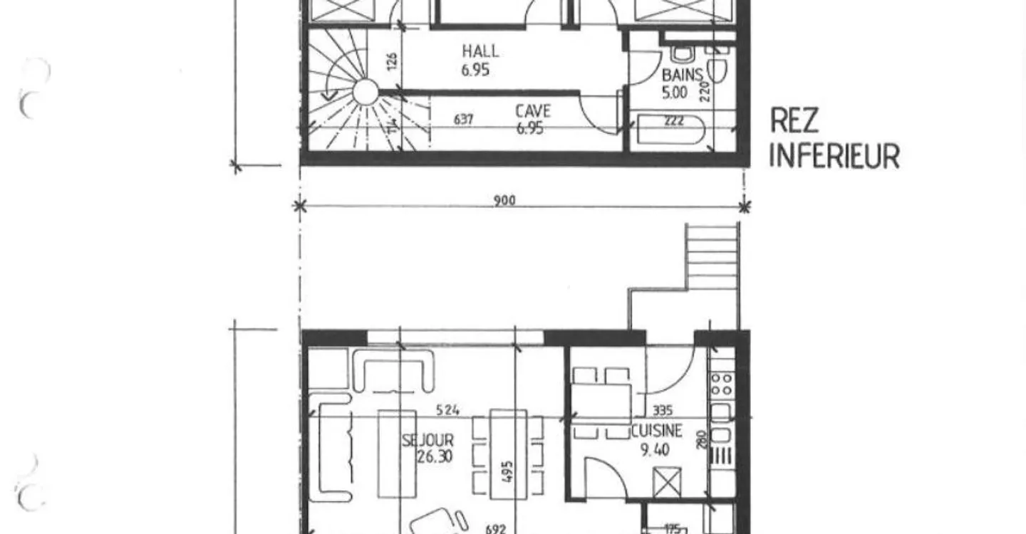 Duplex-Villa mit Terrasse von 4½ Zimmern - Foto 8 von 8