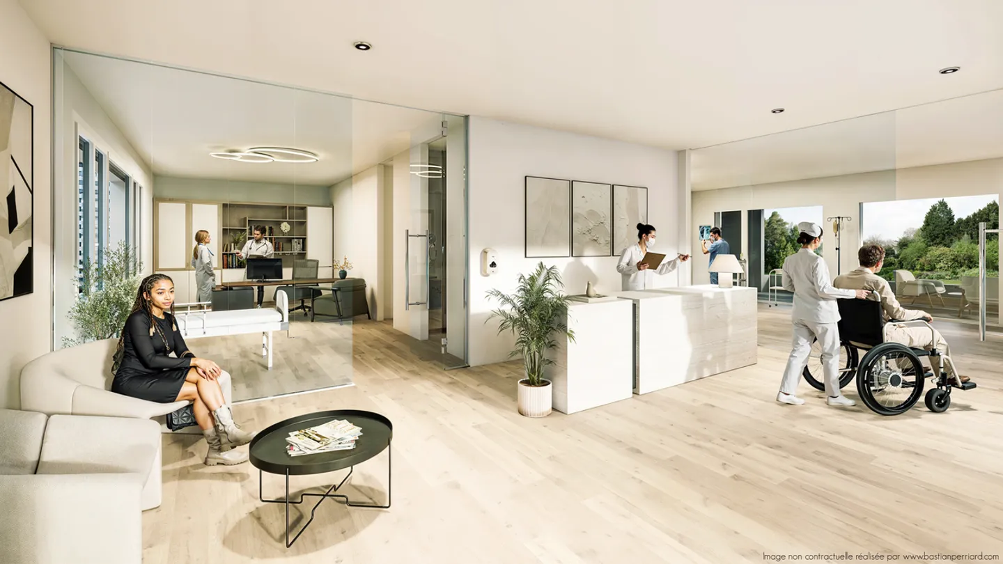 Surface administrative dans le complexe "Les Tilleuls 1635" - Photo 6 sur 6