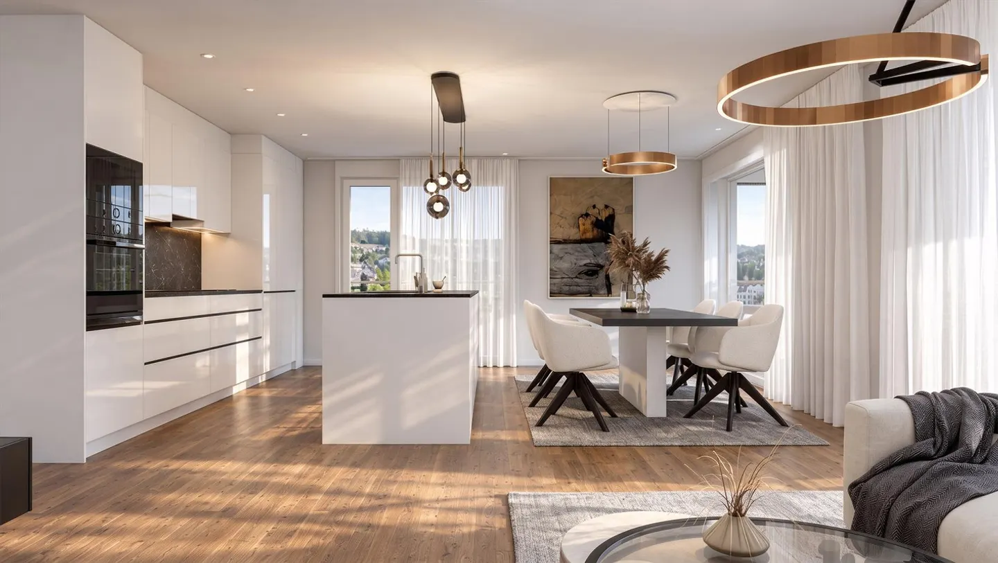 Nuovo condominio "Alzbachfeld" – Appartamento moderno di 5,5 stanze a Reinach AG - Foto 4 di 13