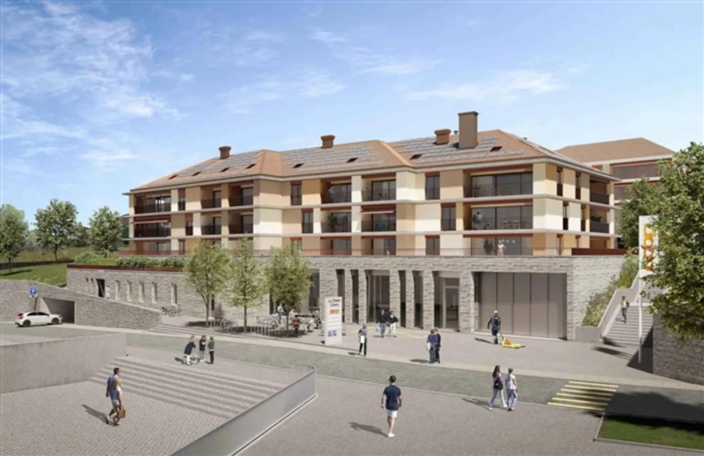 Arcade, locali di 143 m² in affitto a Vevey/Saint-Légier - Foto 1 di 5