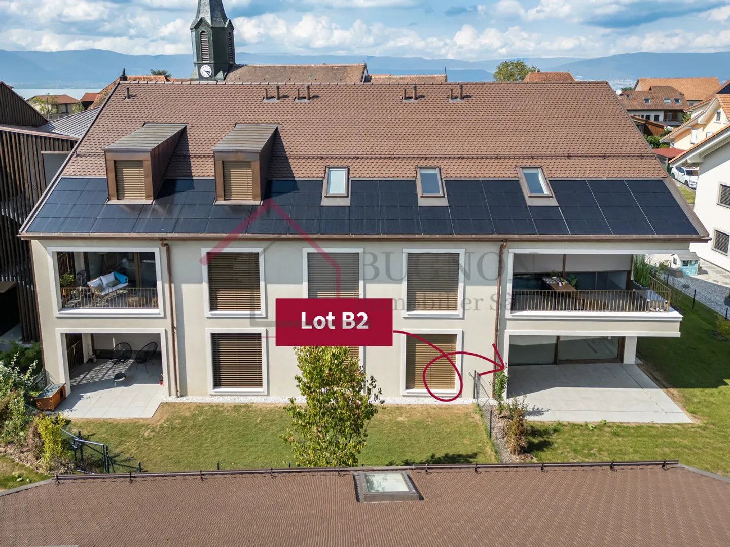 Appartamento PPE di 4,5 locali di 110 m2 con giardino - Foto 2 di 9