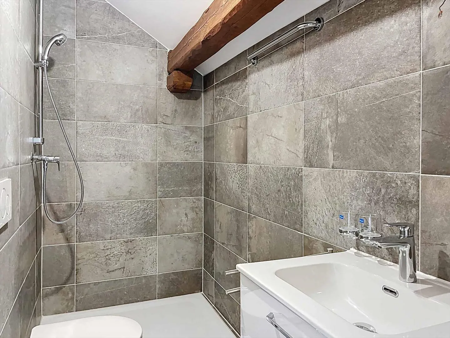 Three and a half room triplex - balcony, large garden and partial lake view - Photo 6 of 10