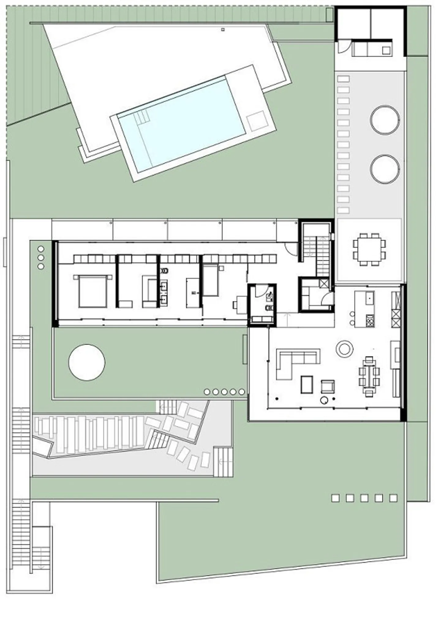 Villa moderna con giardino e piscina - Foto 9 di 11